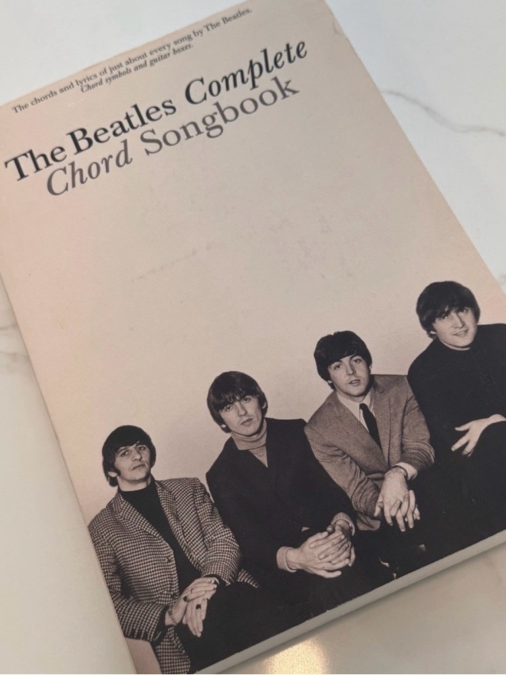 The Beatles Complete Chord Songbook - Beige Cover